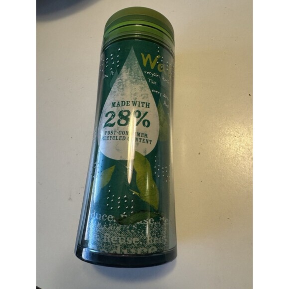 Starbucks Recycle Reduce Reuse Green Water Bottle Rare Greenie - Picture 1 of 9